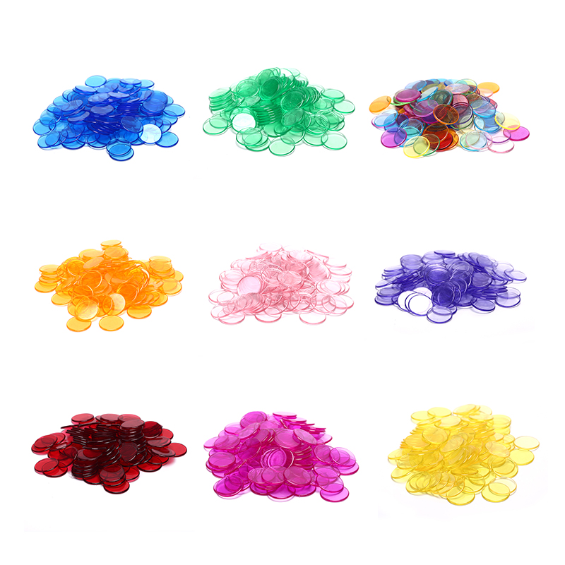 Board Game Verdant - 100pcs Math Teaching Activity White 19mm