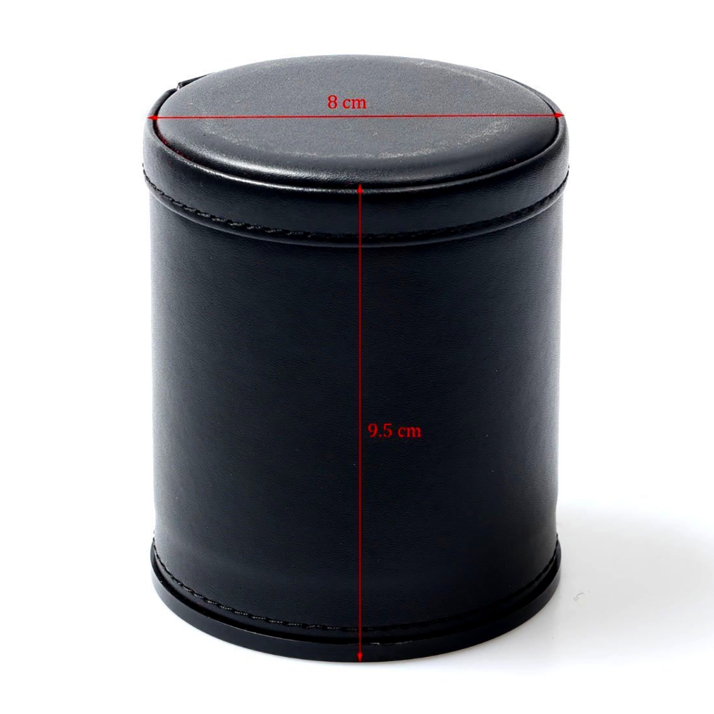 Leather Dice Cup Set with 6 Do - огляд і ціна Board Game Yahtzee
