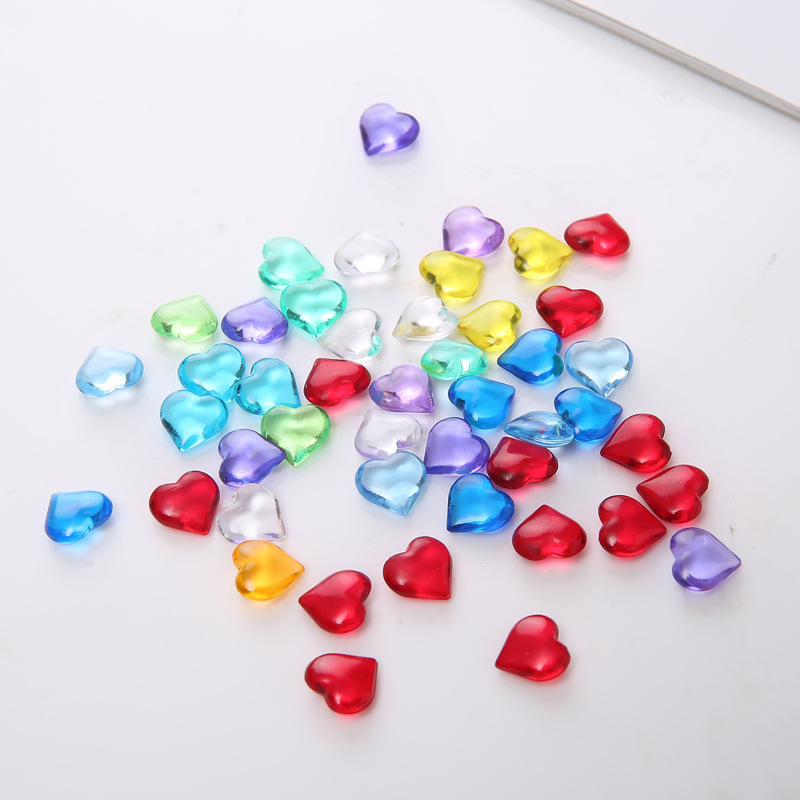 100PCS 10*4mm Heart Shape Acry - огляд і ціна Board Game Verdant