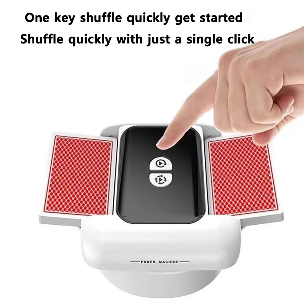 Rechargeable Automatic Card Sh - огляд і ціна Board Game Card