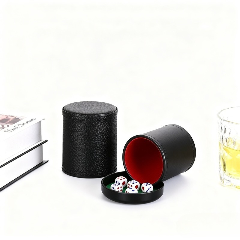 Orange Green Red Leather Dice  - огляд і ціна Board Game Yahtzee