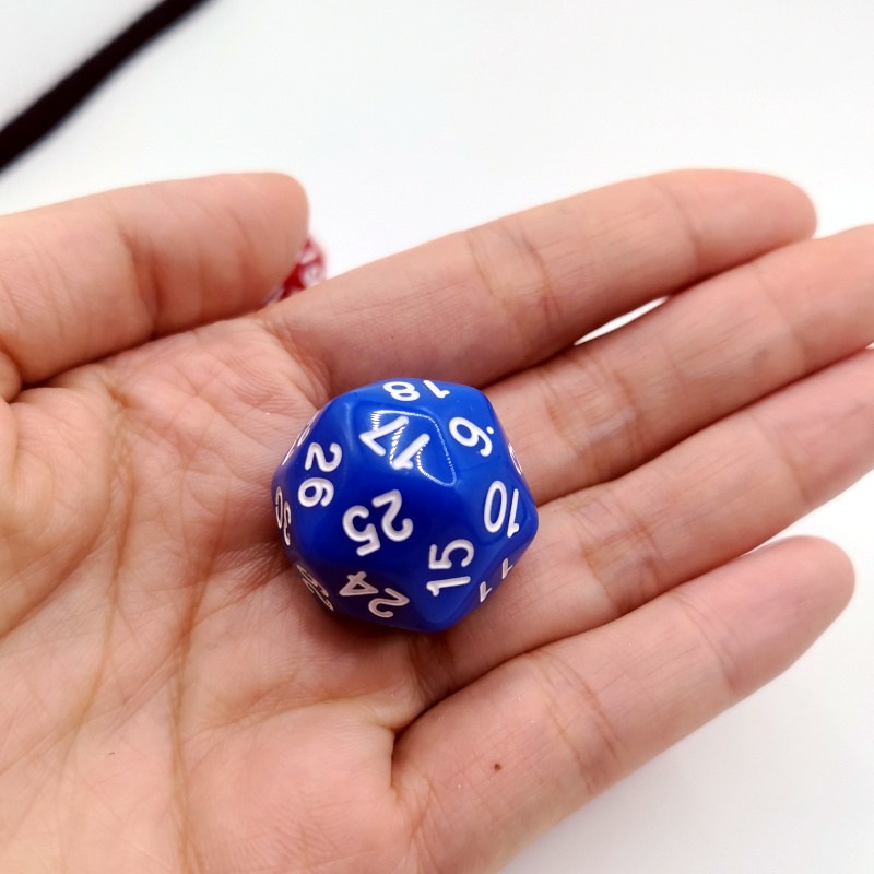 5pcs Cube 30 Sides D30 dungeon - огляд і ціна Board Game Yahtzee