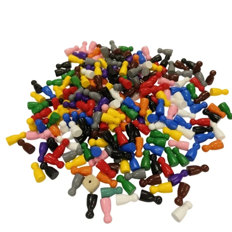 100 Pcs Colorful Wooden Chess  - огляд і ціна Board Game Verdant