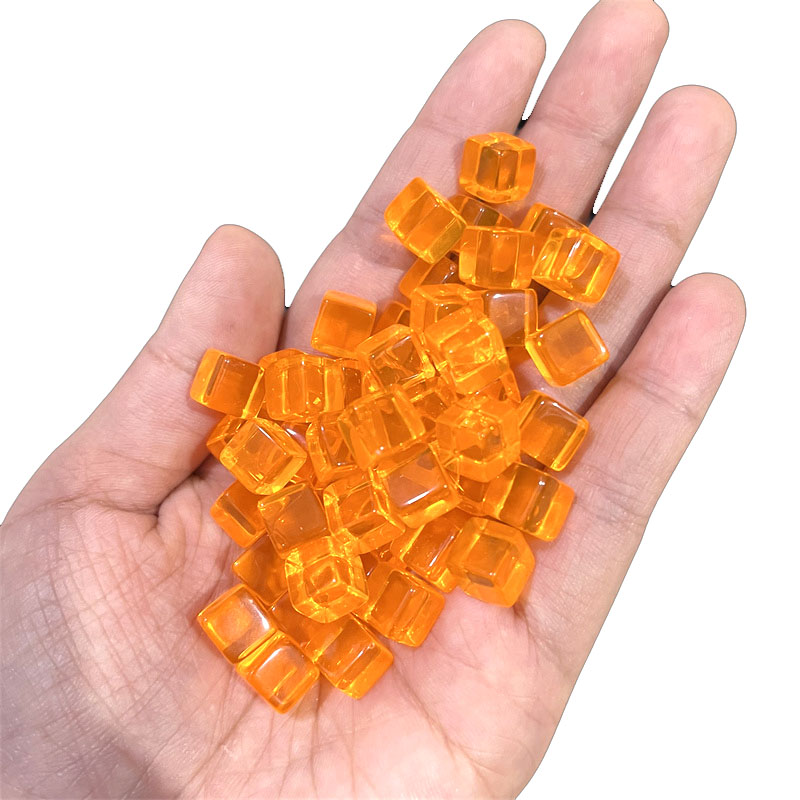 100pcs/set 8mm Clear Cube Dice - огляд і ціна Board Game Verdant