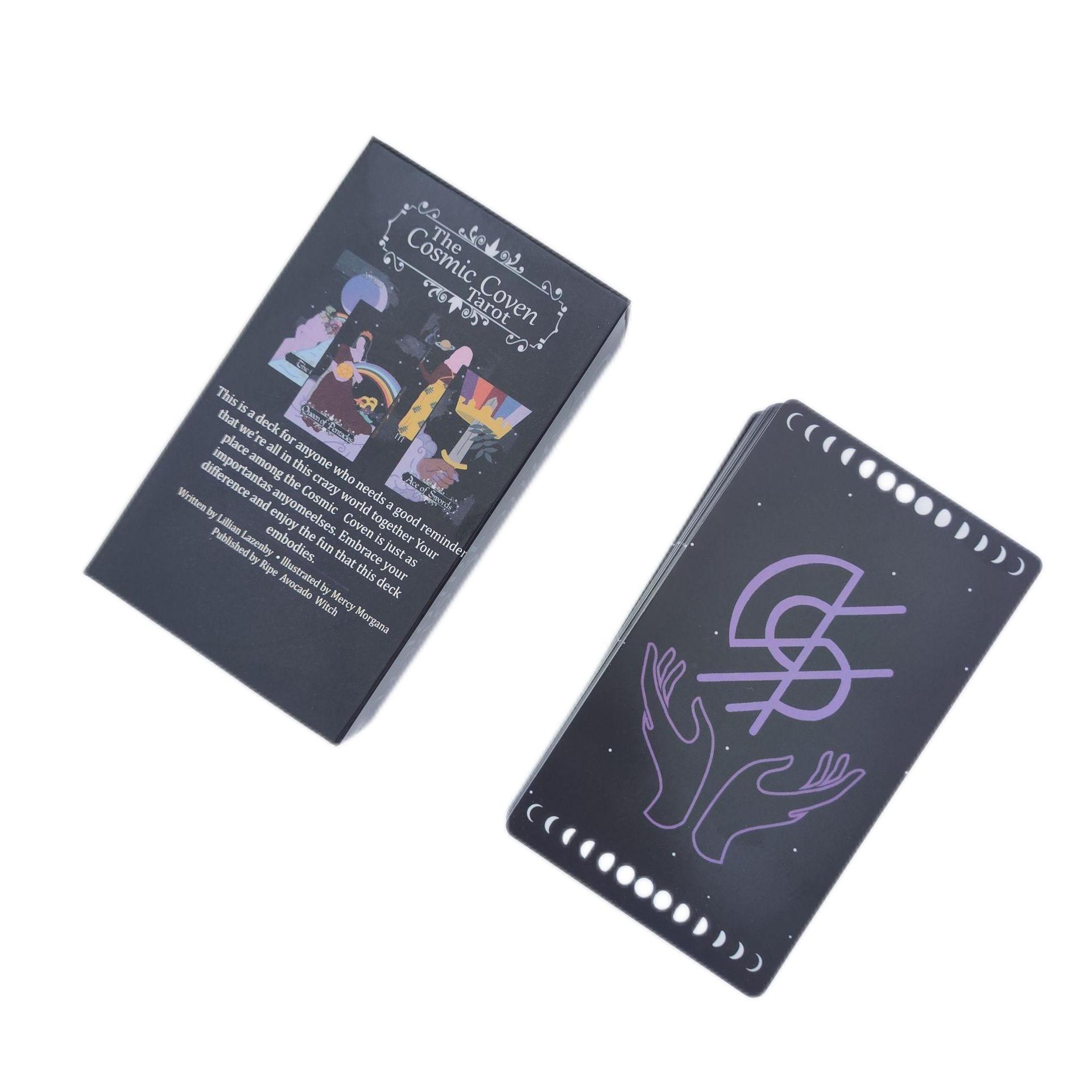 12x7cm The Cosmic Coven Tarot  - огляд і ціна Board Game Instruction