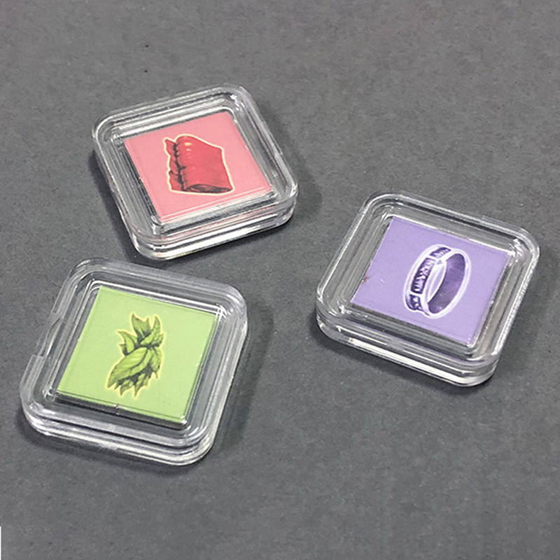 10PCS Square Clear Plastic Pro - огляд і ціна Board Game Verdant