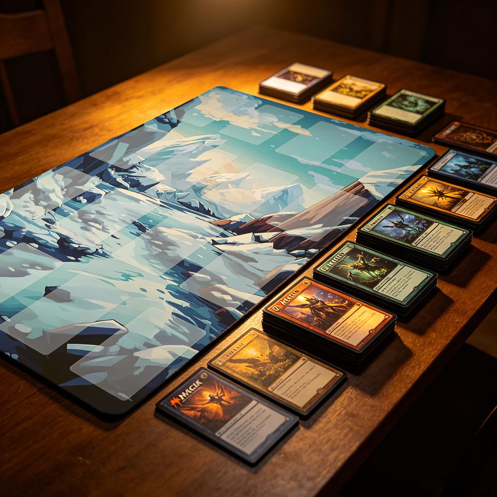35x60cm Magic Card Playmat wit - огляд і ціна Board Game Zone
