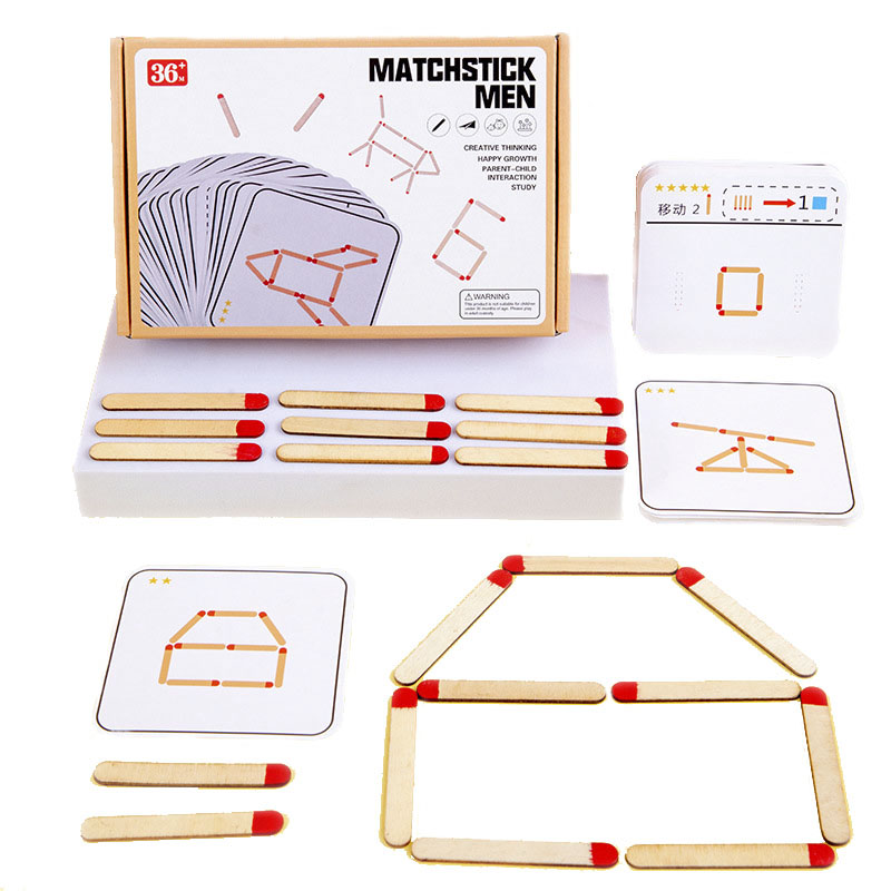 Montessori Matches Puzzles Gam - огляд і ціна Board Game Nature