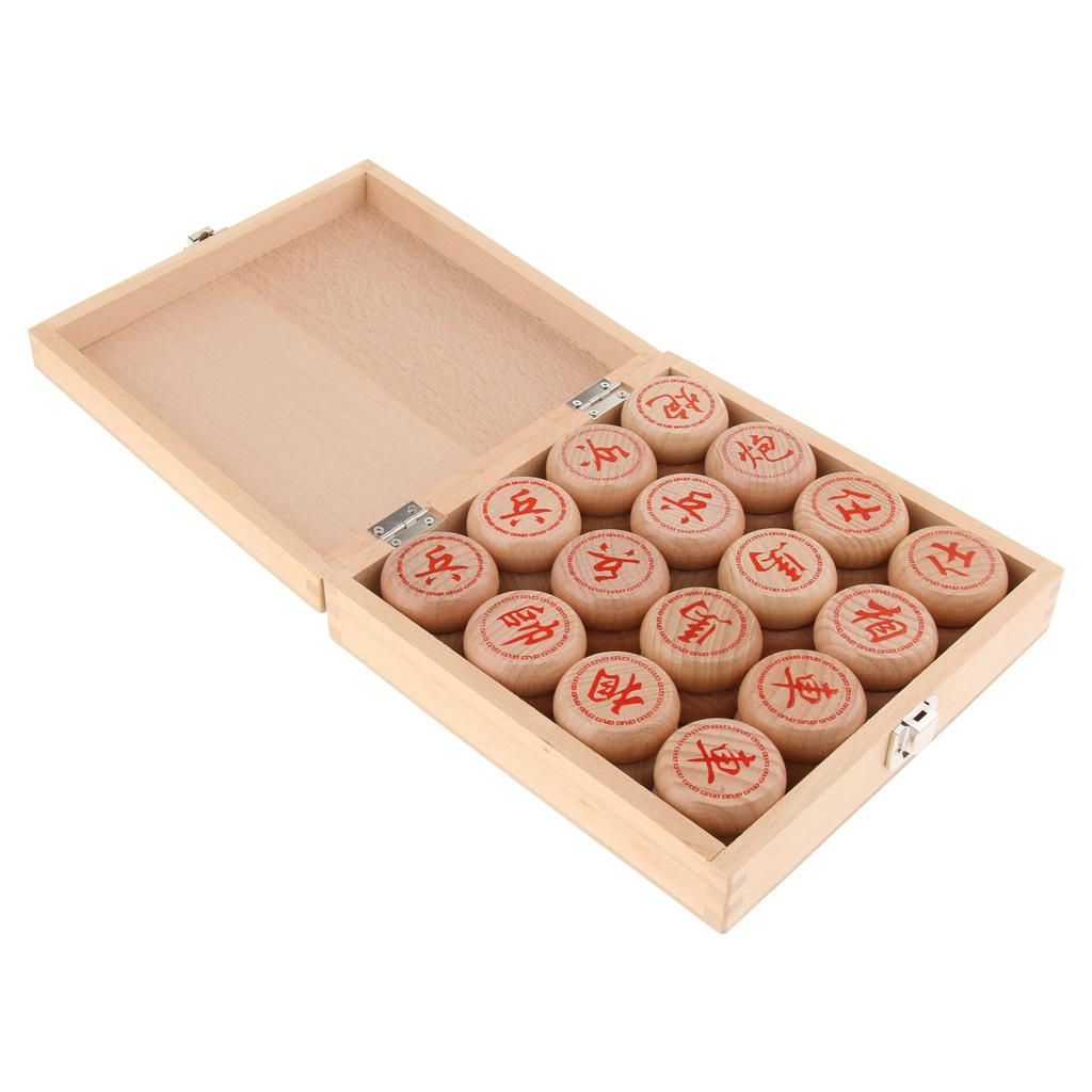 Chinese Chess Xiangqi Wooden P - огляд і ціна Board Game Cafe