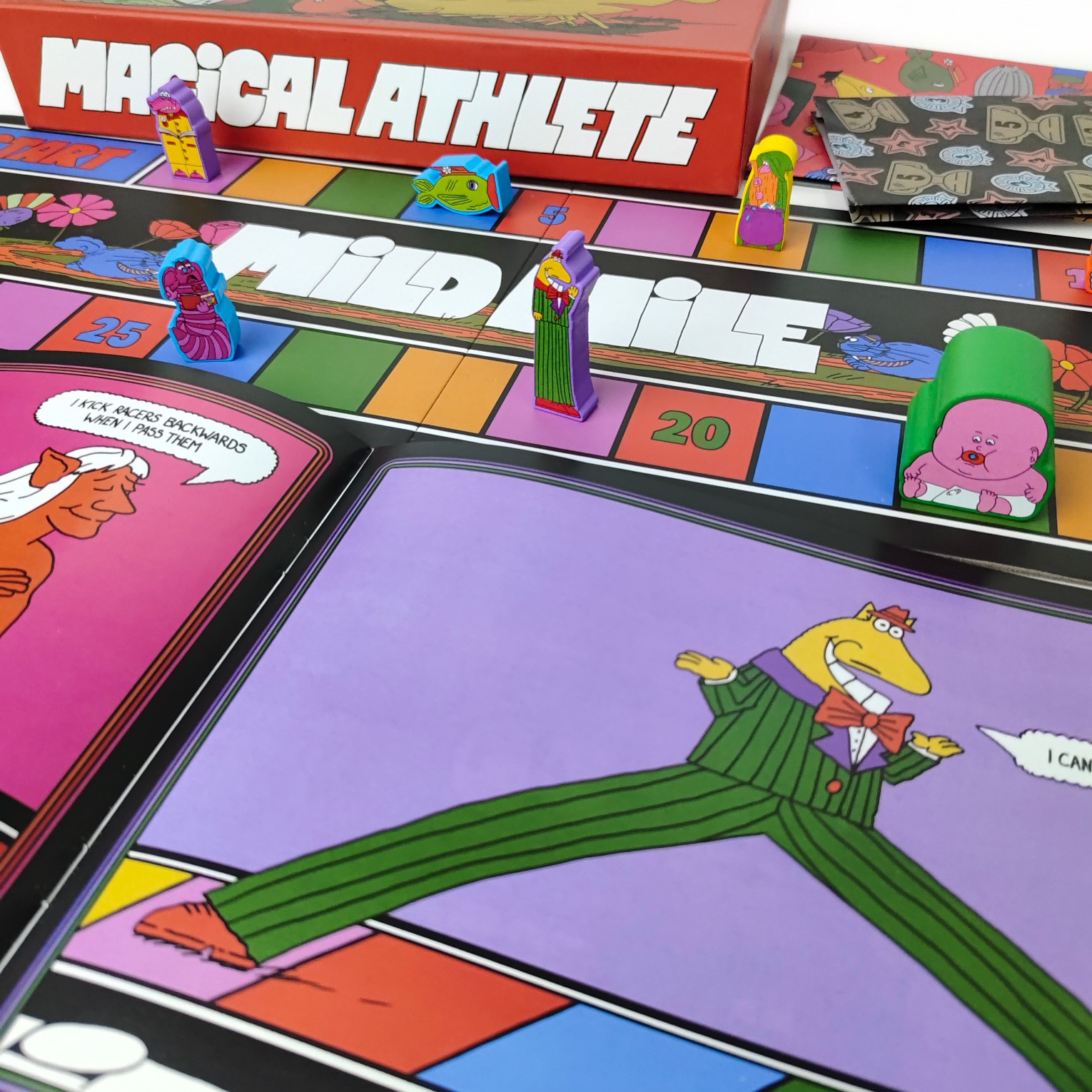 MAGICAL ATHLETE Card Game Part - огляд і ціна Board Game Pdf