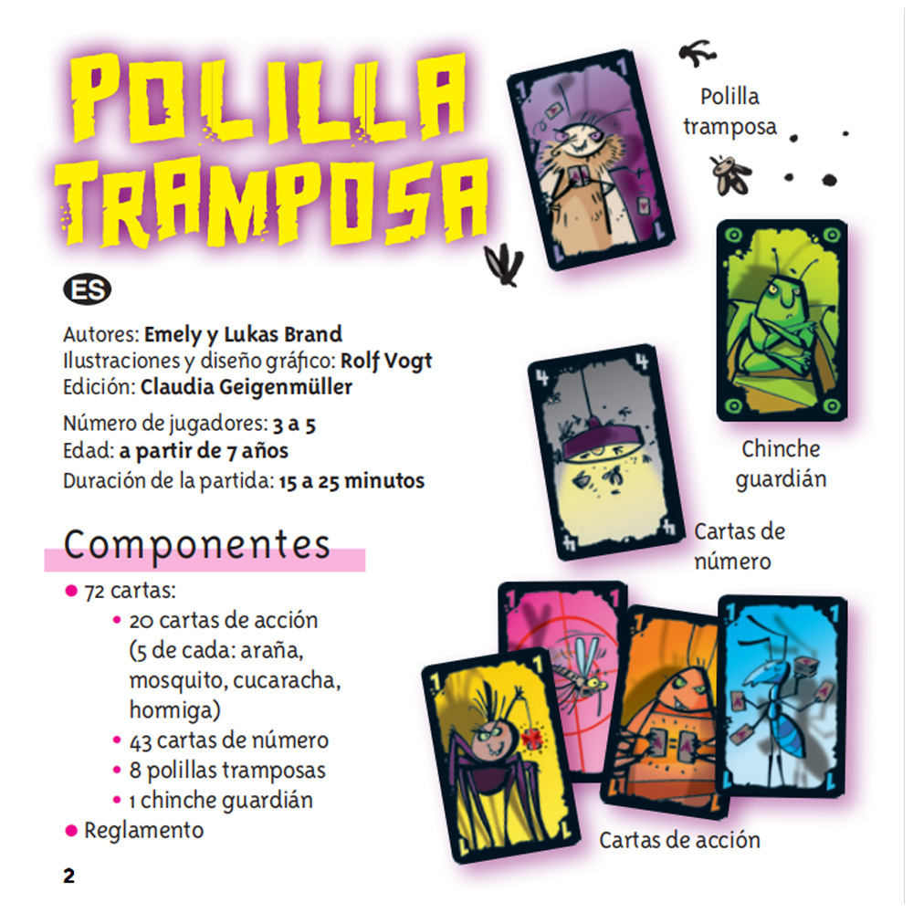 Polilla Tramposa Español Playi - огляд і ціна Board Game Wingspan