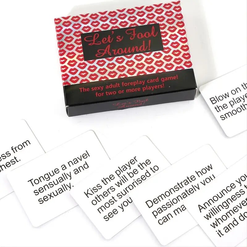 Interactive Card Game for Adul - огляд і ціна Board Game Instruction