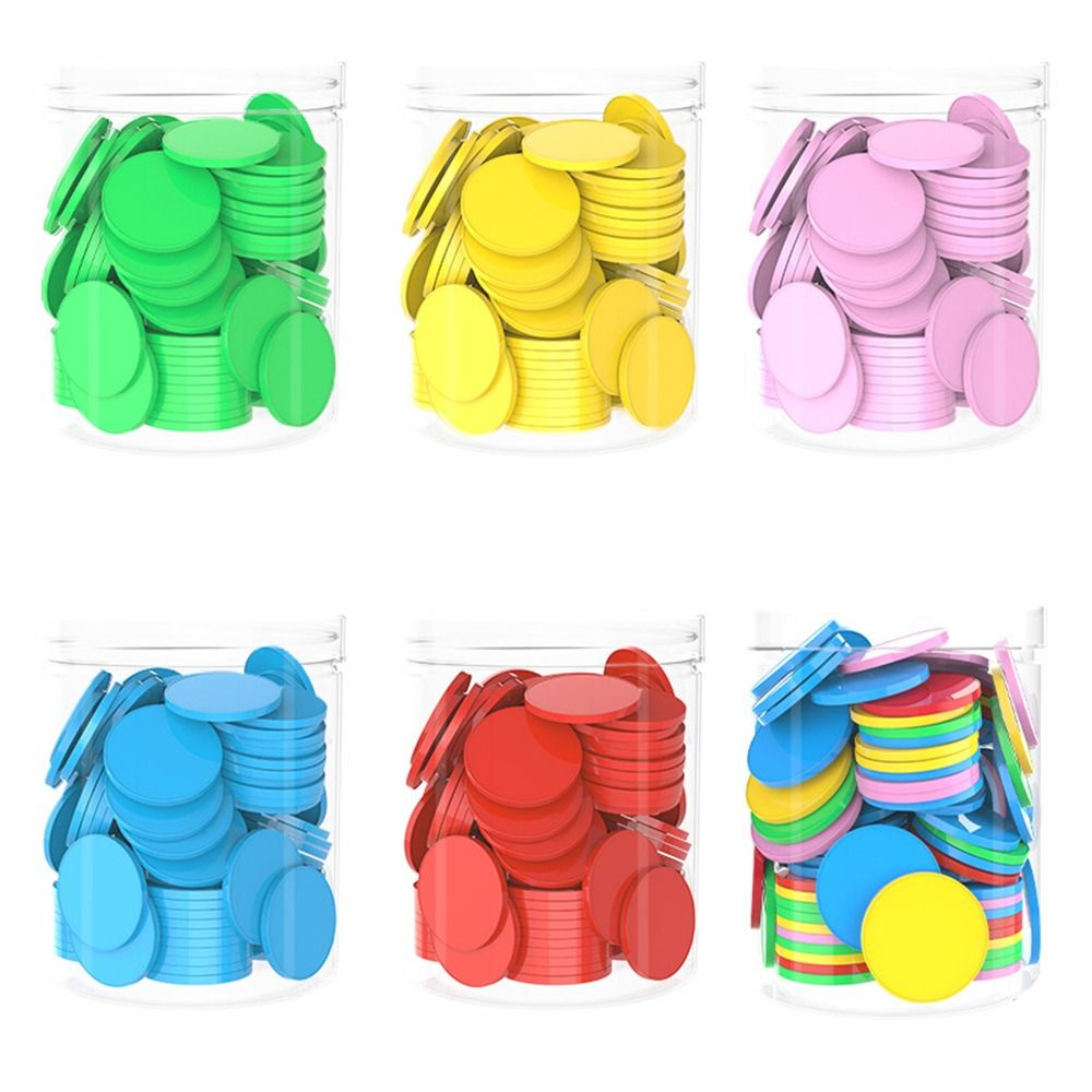 100pcs Plastic Counting Chips  - огляд і ціна Board Game Verdant