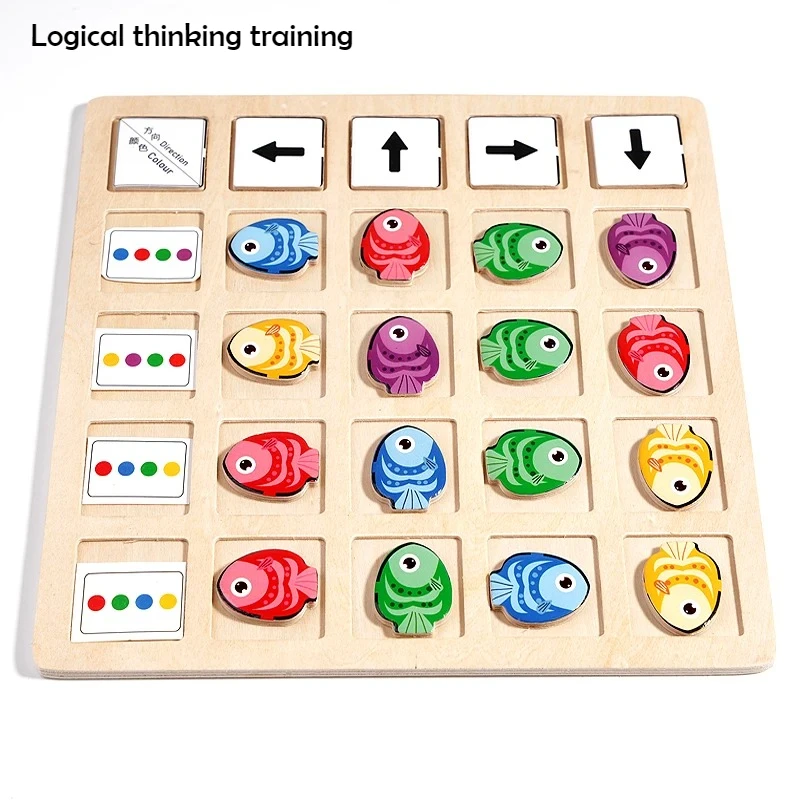 Wooden Montessori Toys Childre - огляд і ціна Board Game Nature