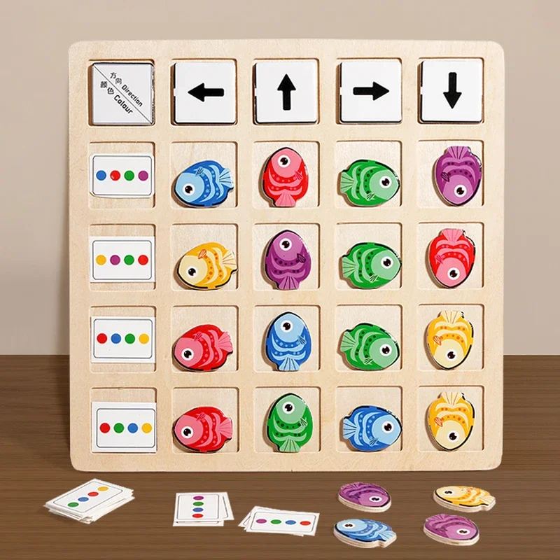 Wooden Montessori Toys Childre - огляд і ціна Board Game Nature