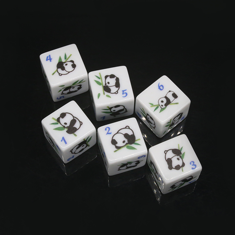 Panda Print 6-sided Game Dice  - огляд і ціна Board Game Print