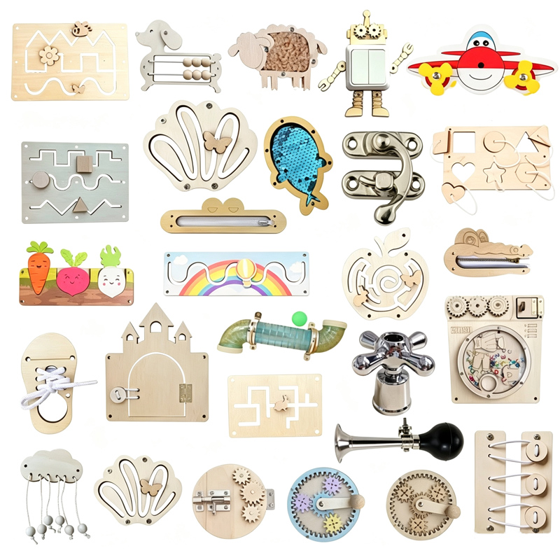 Kids Busy Board DIY Accessorie - огляд і ціна Board Game Nature