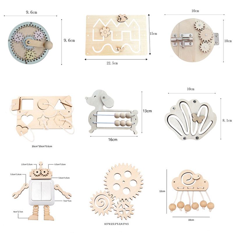 Kids Busy Board DIY Accessorie - огляд і ціна Board Game Nature