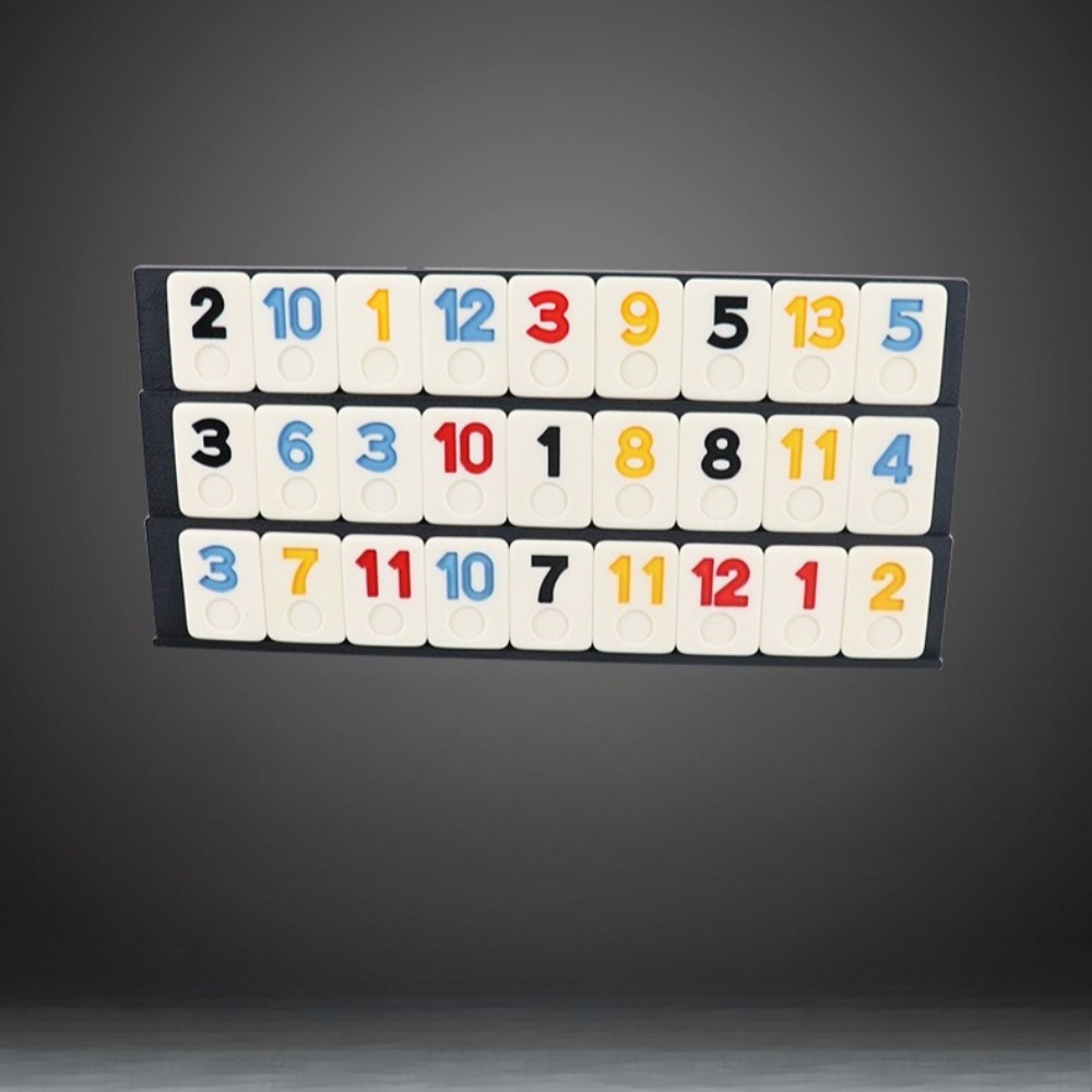 106 Tiles Digital Rummy with 4 - огляд і ціна Board Game Instruction