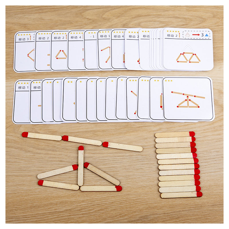 Montessori Matches Puzzles Gam - огляд і ціна Board Game Nature