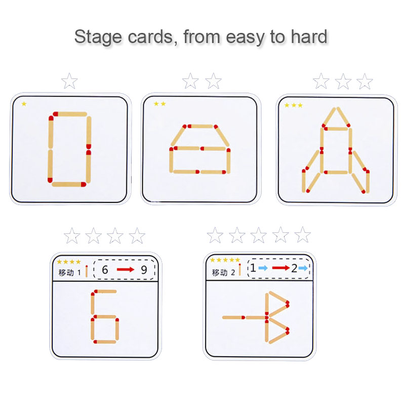 Montessori Matches Puzzles Gam - огляд і ціна Board Game Nature
