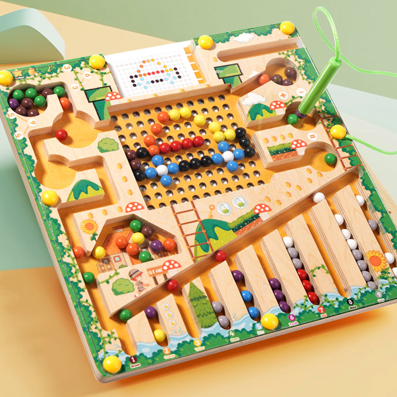 Magnetic Sorting Games Montess - огляд і ціна Board Game Nature
