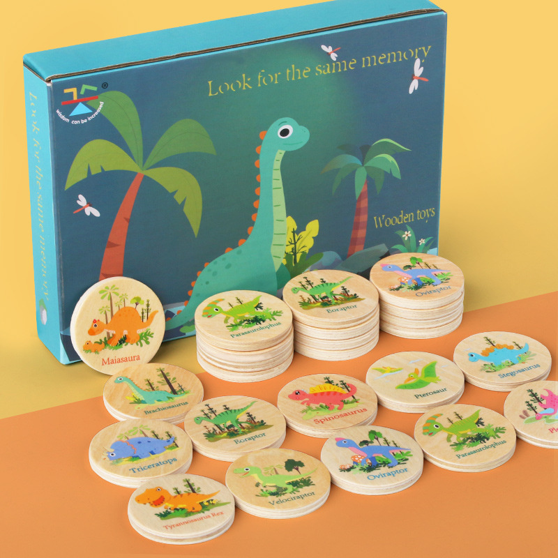 Memory Game Dinosaur Matching  - огляд і ціна Board Game Nature