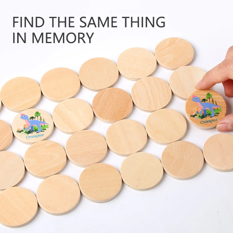 Memory Game Dinosaur Matching  - огляд і ціна Board Game Nature