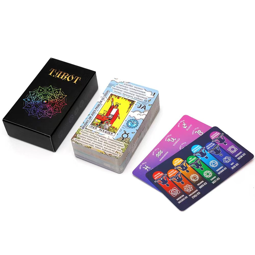Deutsch Tarot Cards German Ta - огляд і ціна Board Game Instruction