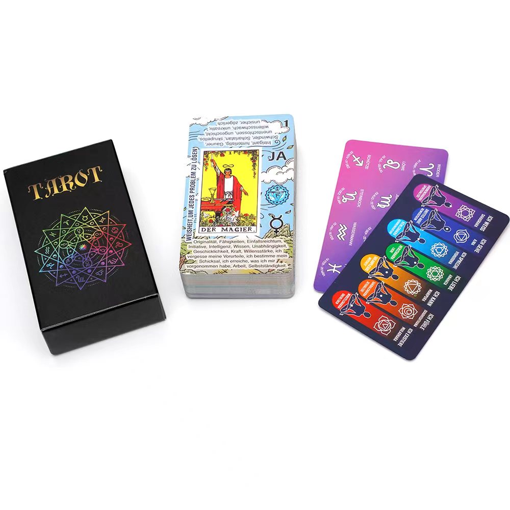 Deutsch Tarot Cards German Ta - огляд і ціна Board Game Instruction