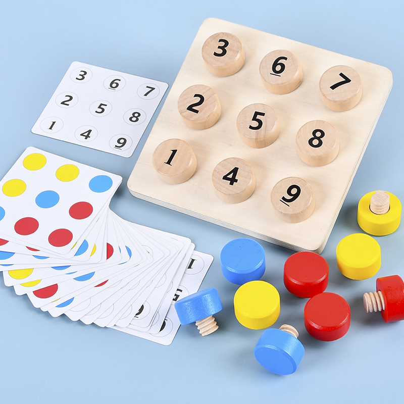 Wooden Tighten The Screws Matc - огляд і ціна Board Game Nature