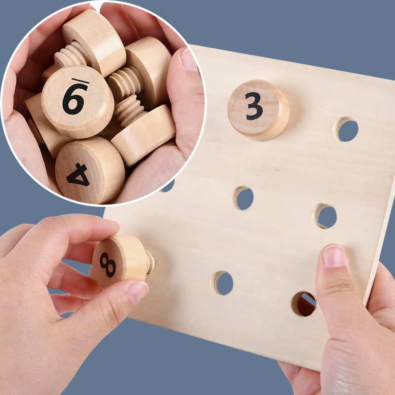Wooden Tighten The Screws Matc - огляд і ціна Board Game Nature