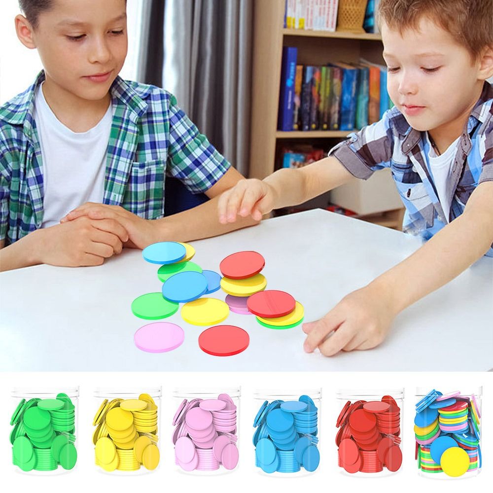 100pcs Plastic Counting Chips  - огляд і ціна Board Game Verdant