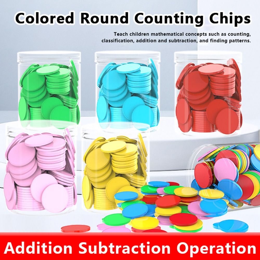 100pcs Plastic Counting Chips  - огляд і ціна Board Game Verdant
