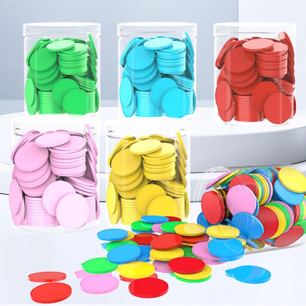100pcs Plastic Counting Chips  - огляд і ціна Board Game Verdant