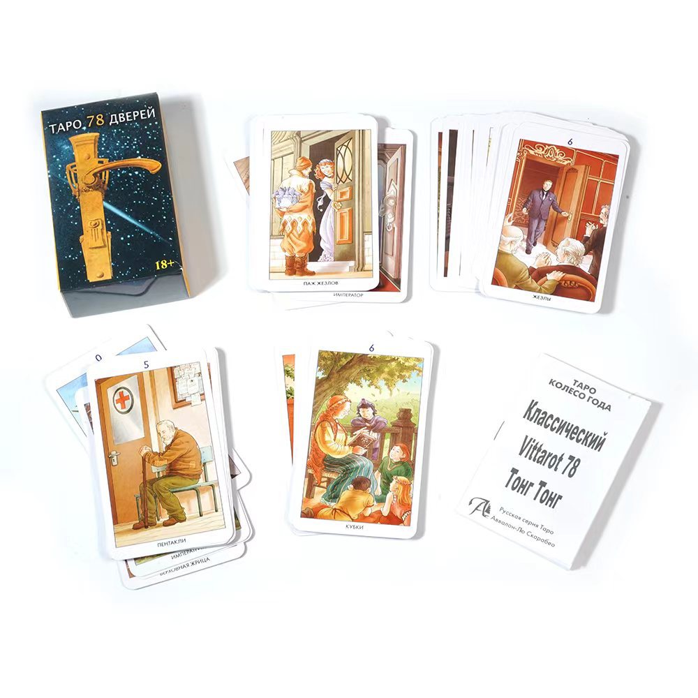 Tapo 78 Дверen Tarot of the 78 - огляд і ціна Board Game Instruction