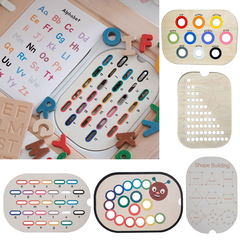 Children Montessori Games Fine - огляд і ціна Board Game Nature