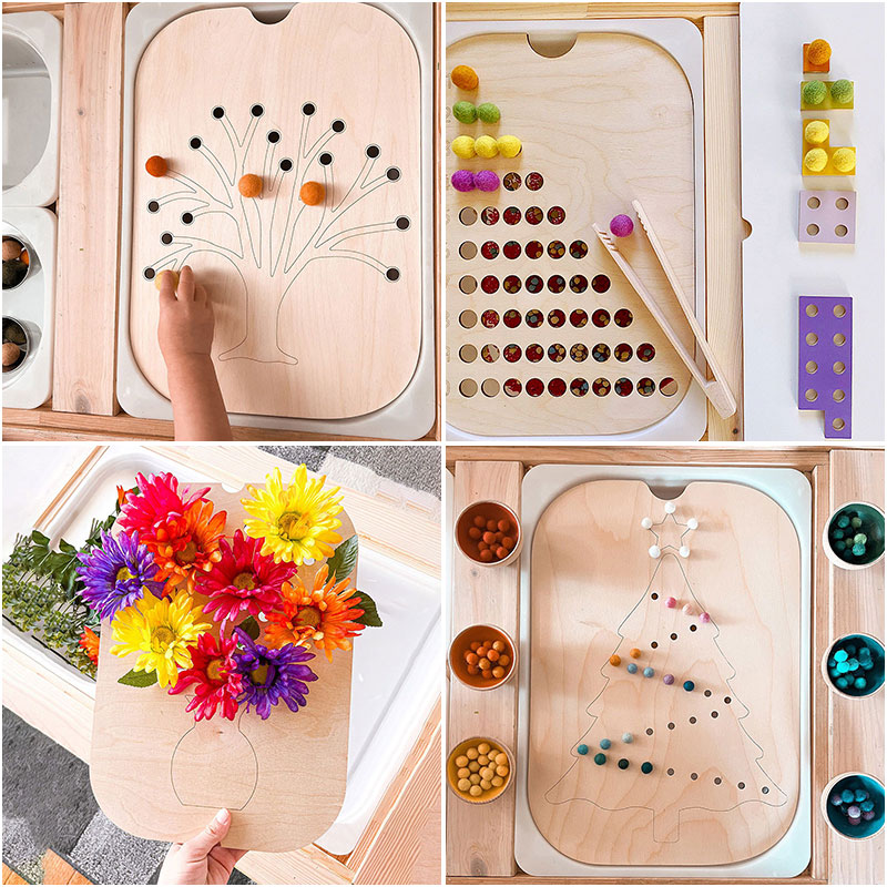 Children Montessori Games Fine - огляд і ціна Board Game Nature