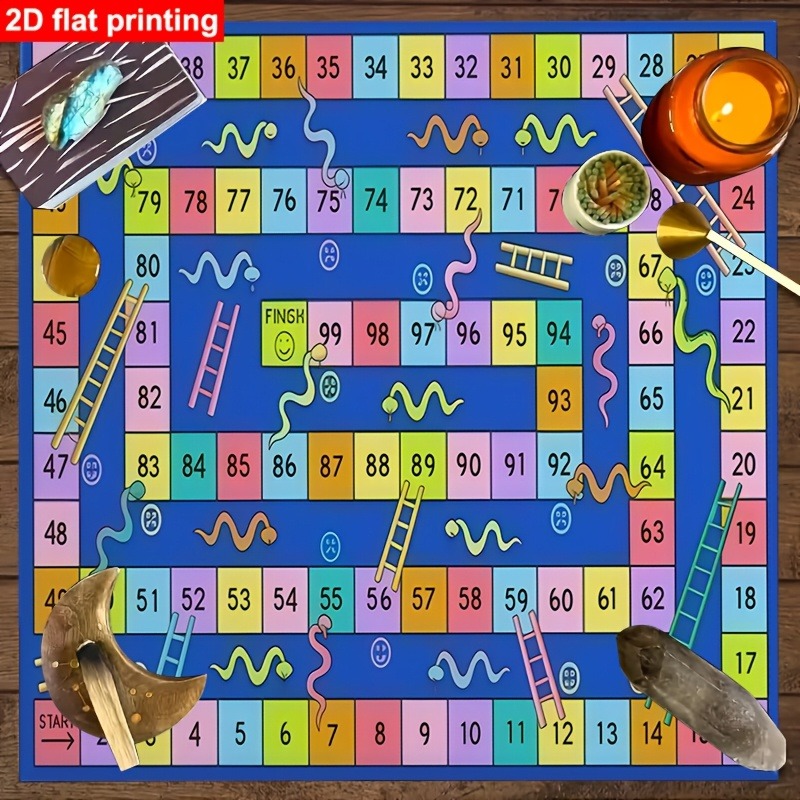 Colorful Snakes and Ladders Bo - огляд і ціна Board Game Cafe